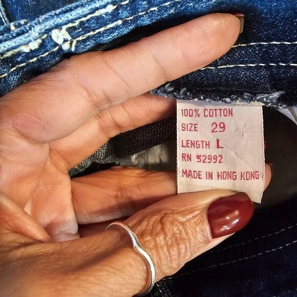 Vintage JORDACHE 5 Pocket Jeans Size 29 - Picture 8 of 8